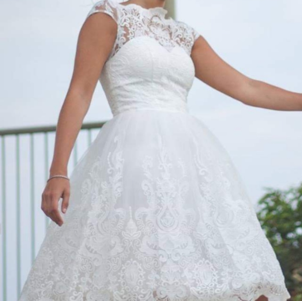White Lace Dress